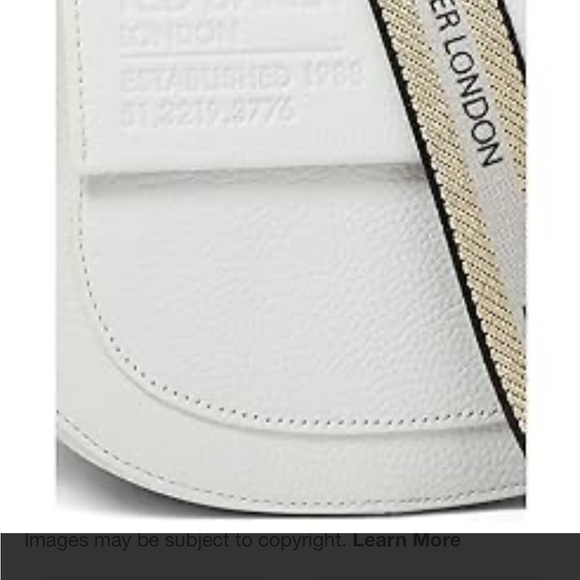 Ted Baker White Crossbody Bag Minimalist Design - Picture 8 of 8